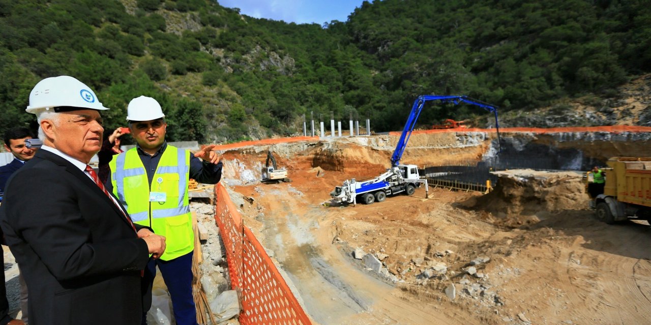 MUĞLA BÜYÜKŞEHİR BELEDİYE BAŞKANI GÜRÜN: "FETHİYE'DE GÜÇLÜ BİR ALTYAPI OLUŞTURUYORUZ"