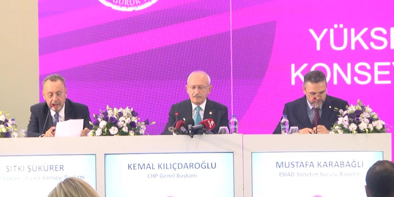 KILIÇDAROĞLU: DEVA PARTİSİ VE GELECEK PARTİSİİLE BELLİ KONULARDA ORTAK GÖRÜŞLERİ PAYLAŞIYORUZ