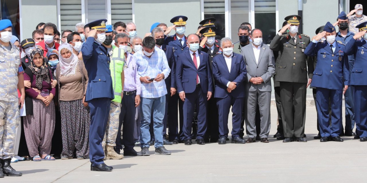 İDLİB ŞEHİDİ KAYSERİ'YE GETİRİLDİ
