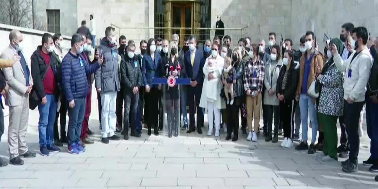 SMA HASTASI ÇOCUKLARIN AİLELERİ TBMM’DE: CUMHURBAŞKANI TEK İMZA İLE SORUNU ÇÖZEBİLİR