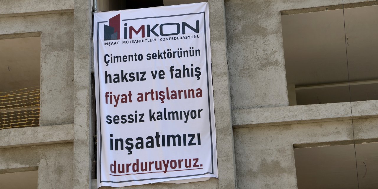AYAMDER'DEN ÇİMENTO FİYATLARINA KARŞI İNŞAATLARDA İŞ BIRAKMA EYLEMİNE DESTEK