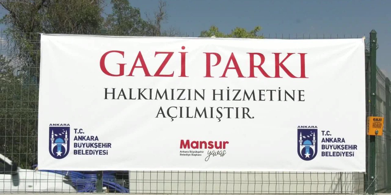 ATATÜRK’ÜN EMANETİ GAZİ PARK'A BAŞKENTLİLERDEN YOĞUN İLGİ