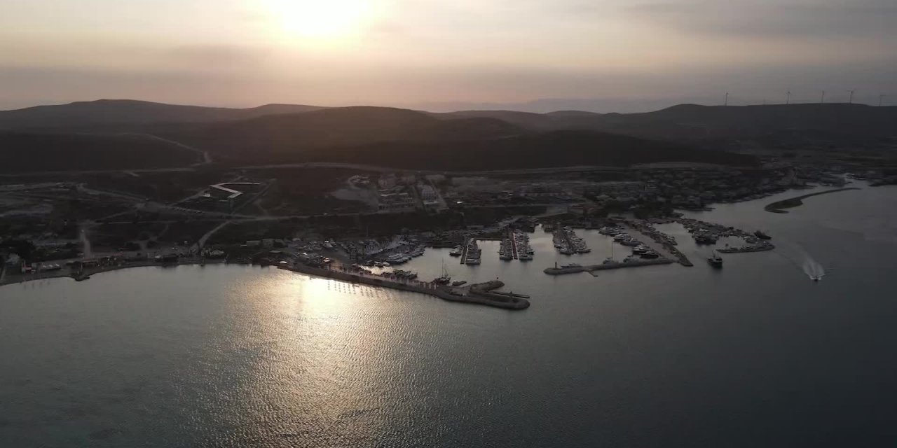 ÇEŞME ALAÇATI’DA BALIK ŞOV