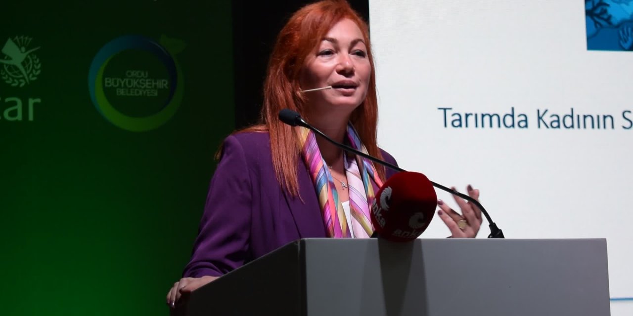 FAO TÜRKİYE TEMSİLCİ YARDIMCISI AYŞEGÜL SELIŞIK'TAN KADINLARA: TARIM ARAZİLERİNİ BÖLDÜRMEYİN