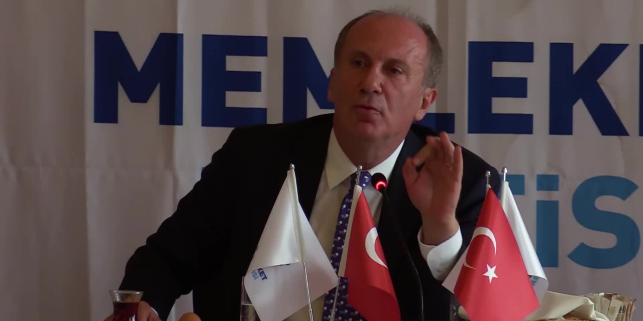 ALİ ERBAŞ'A "SARAY'IN ŞEYHÜLİSLAMI" DİYEN MUHARREM İNCE: "YAKANA TAK BİR AMPUL, ROZETİ TAK SİYASET YAP"
