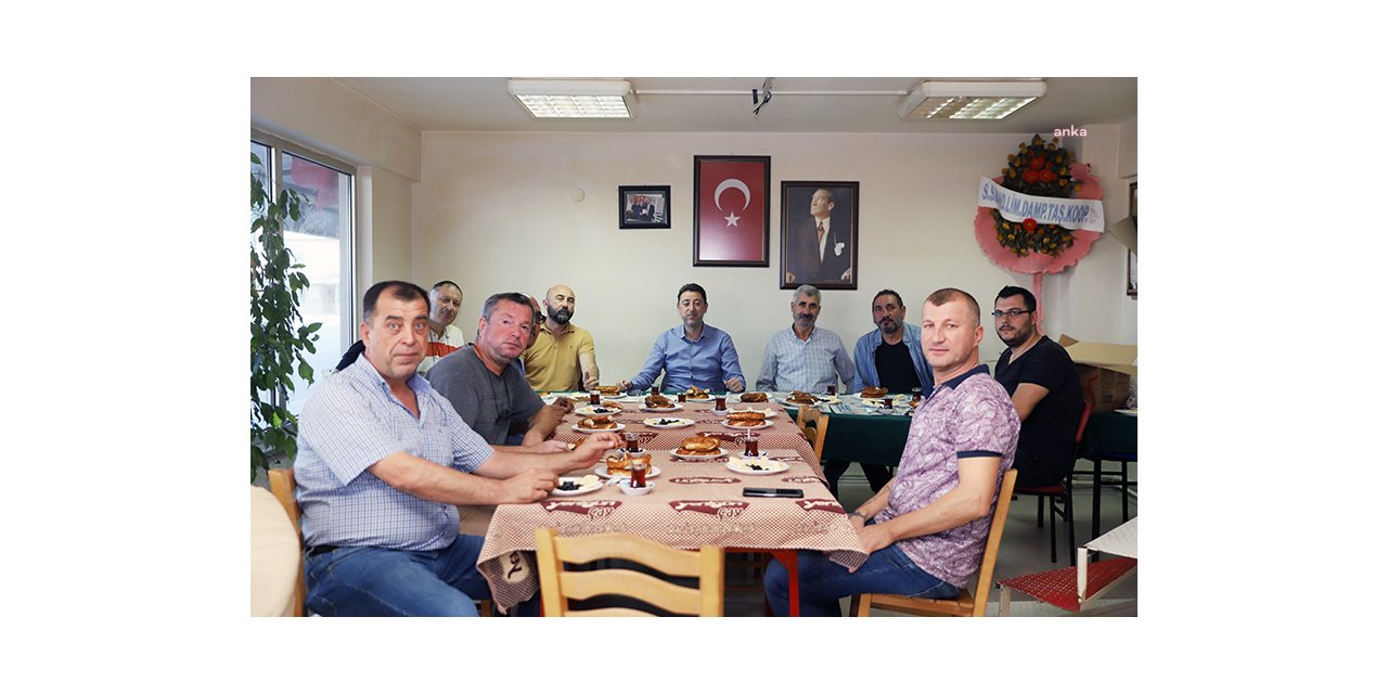 BANDIRMA BELEDİYE BAŞKANI TOSUN, TIR PARKI ESNAFI İLE BİR ARAYA GELDİ