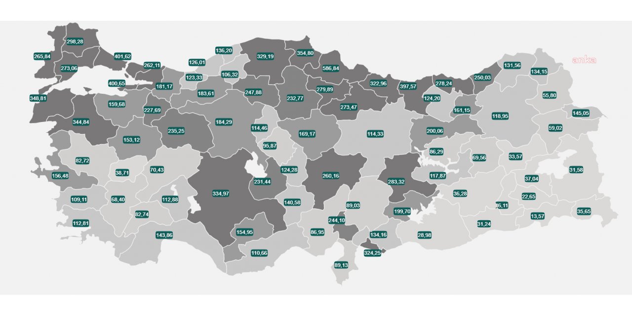 BAKANLIK, VAKA HARİTASINI PAYLAŞTI: İSTANBUL'DA KORKUTAN ARTIŞ