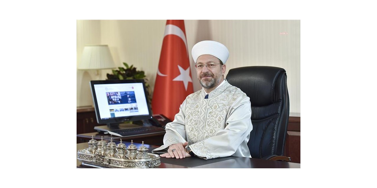 ALİ ERBAŞ, DİYANET İŞLERİ BAŞKANLIĞI'NA YENİDEN ATANDI