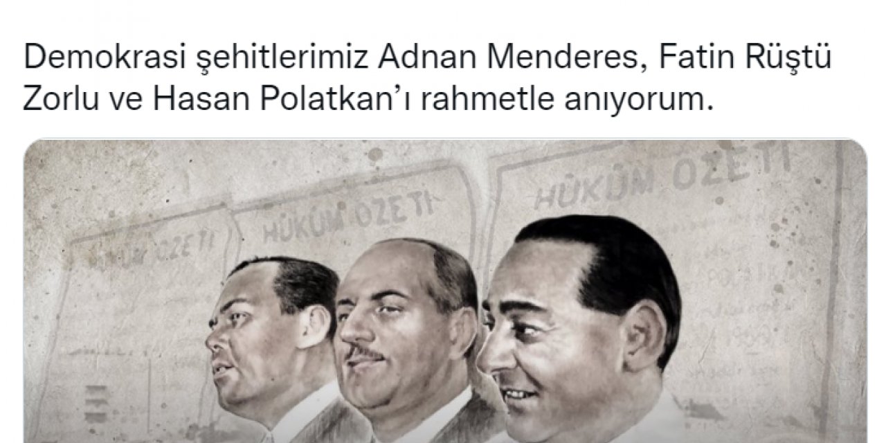 AKŞENER MENDERES, ZORLU VE POLATKAN'I ANDI