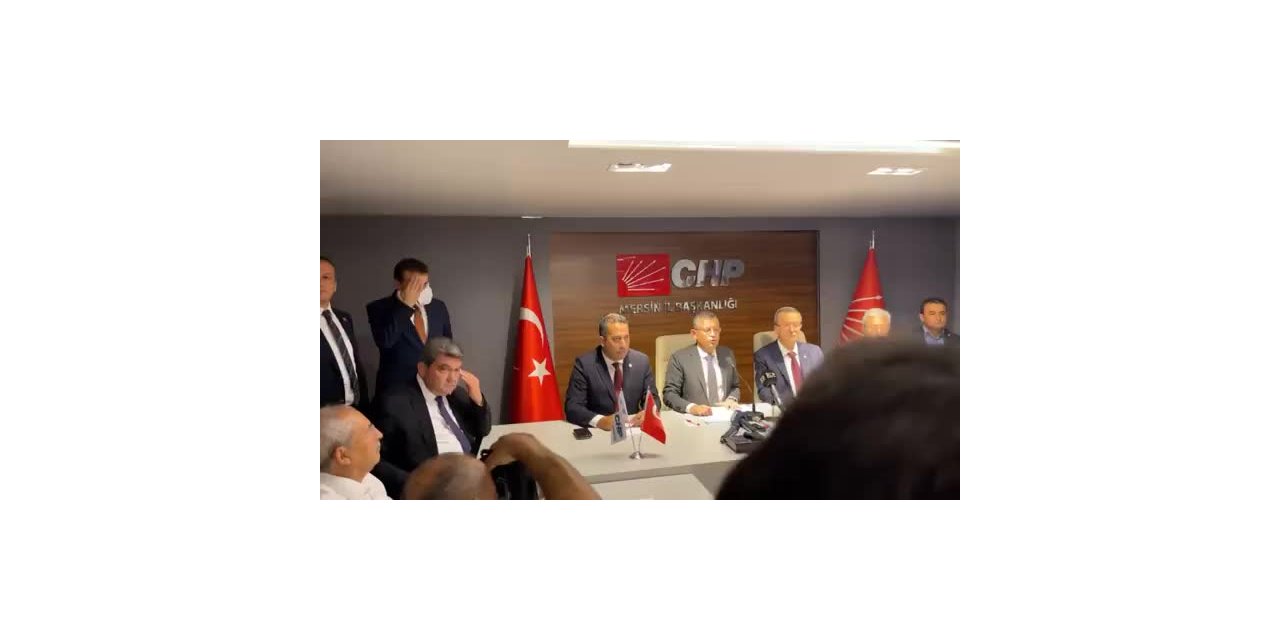 CHP’LİÖZEL, ERDOĞAN’IN MERSİN ZİYARETİNDE YAŞANILANLARI AKTARDI: CUMHURBAŞKANLIĞI KORUMA EKİBİ DIŞINDA GÜVENLİK GÜÇLERİNİN SİLAHLARINDAKİŞARJÖRLER TOPLANDI