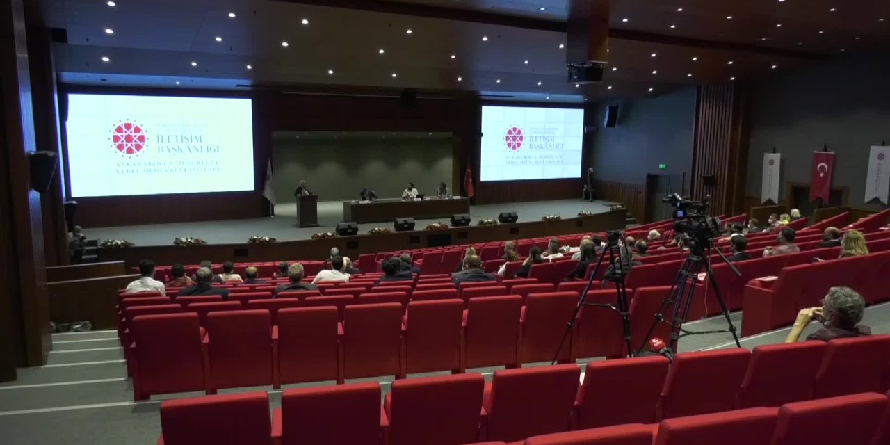 İLETİŞİM BAŞKANLIĞI’NIN “YEREL MEDYA BULUŞMALARI” ETKİNLİĞİ ANKARA’DA YAPILDI