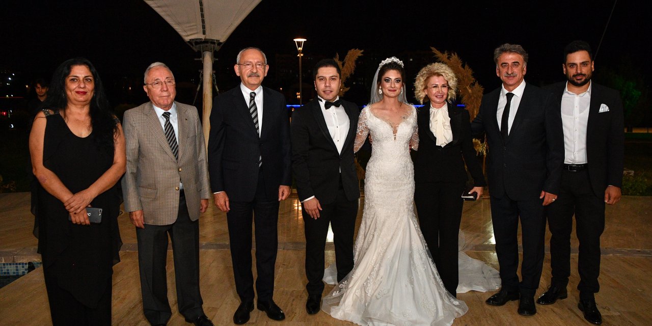 KILIÇDAROĞLU, GÖNEN BELEDİYE BAŞKANI OSMAN KESMEN'İN KIZININ DÜĞÜNÜNE KATILDI