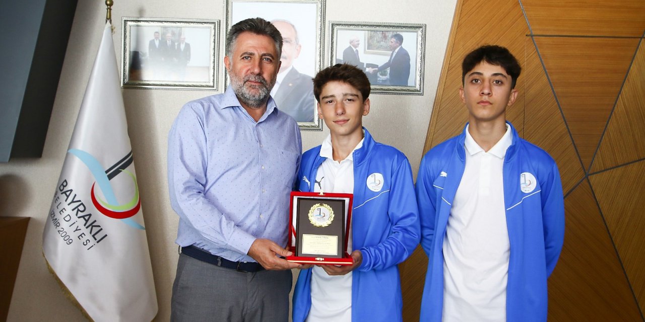 BAYRAKLI BELEDİYE BAŞKANI SANDAL: “GENÇLERİMİZİN BAŞARILARI BİZİ GURURLANDIRIYOR”