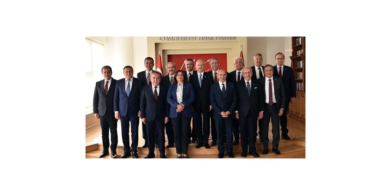 KILIÇDAROĞLU VE CHP’Lİ BÜYÜKŞEHİR BELEDİYE BAŞKANLARI HATAY’DA TOPLANACAK