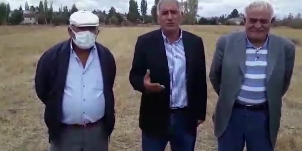 TARSİM KURAKLIKTAN ETKİLENEN ARAZİDEKİ BAZI ÇİFTÇİLERİN ZARARINI "0" OLARAK GÖSTERDİ
