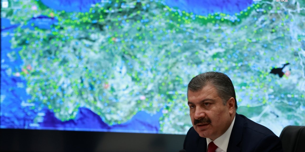 BAKAN KOCA: "İNGİLTERE VARYANTI ÜLKEMİZDEKİ VAKALARIN DA YÜZDE 75'İNİ OLUŞTURUYOR"