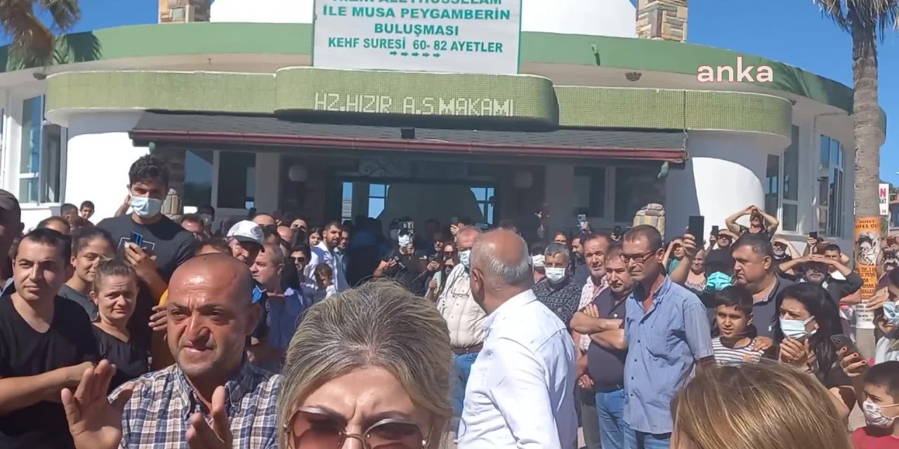 EKREM İMAMOĞLU SAMANDAĞ'DA HZ. HIZIR TÜRBESİNİ ZİYARET ETTİ