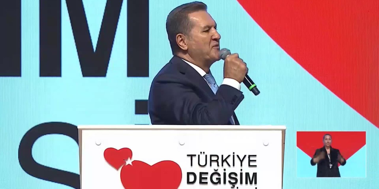 TÜRKİYE DEĞİŞİM PARTİSİİLK KONGRESİNİ YAPIYOR