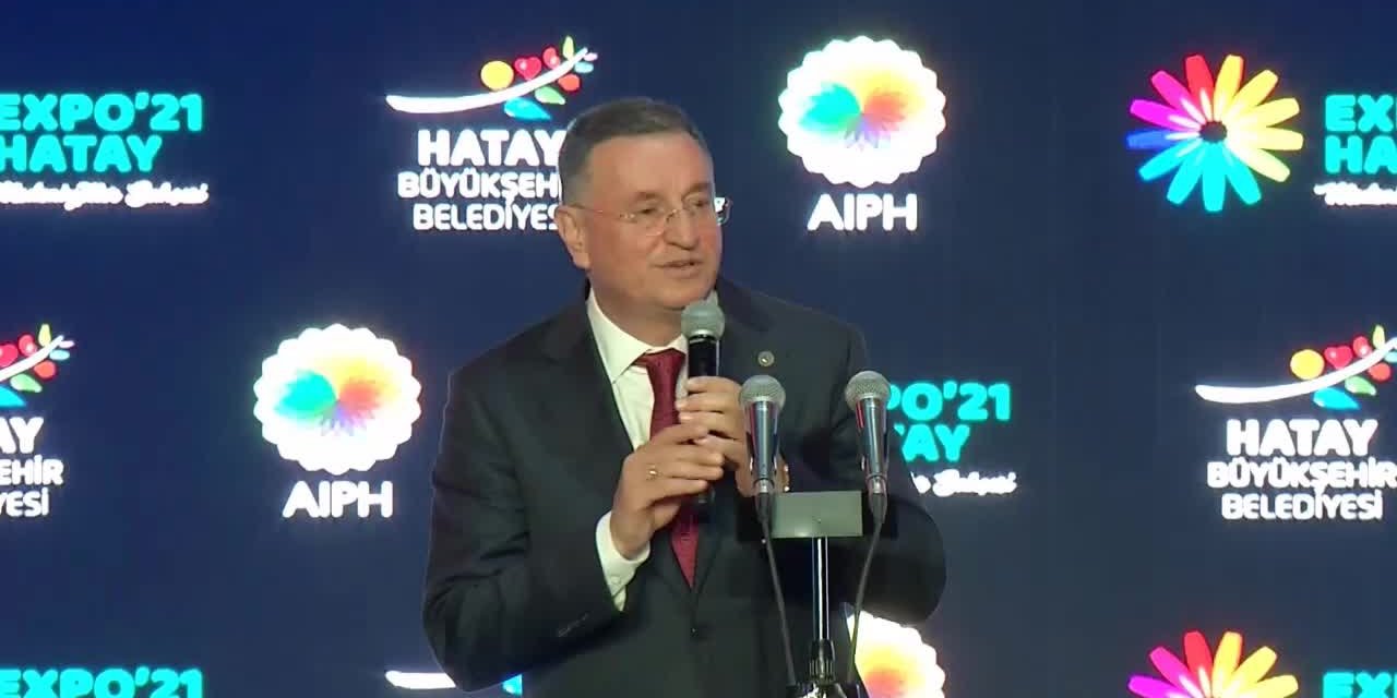 HATAY BÜYÜKŞEHİR BELEDİYE BAŞKANI SAVAŞ: "AKDENİZ'DE GEMİLERİMİZ TÜRK BAYRAĞIYLA İNSAN TAŞIYACAK"