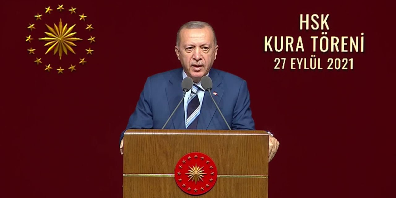 CUMHURBAŞKANI ERDOĞAN: SADECE İHTİŞAMLI BİNALARLA ADALET TESİS EDİLEMEZ