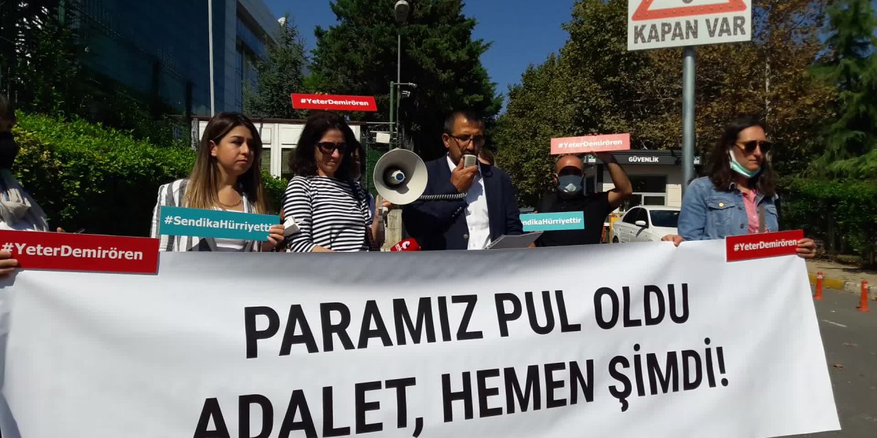 HÜRRİYET GAZETESİ’NDE İŞTEN ÇIKARILAN 45 GAZETECİ, HAKLARINI 2 YILDIR ALAMIYOR: “BÖLGE MÜDÜRÜNÜŞOFÖR, TÜP DAĞITICISINI MATBAADA UZMAN OLARAK GÖSTERMİŞLER"