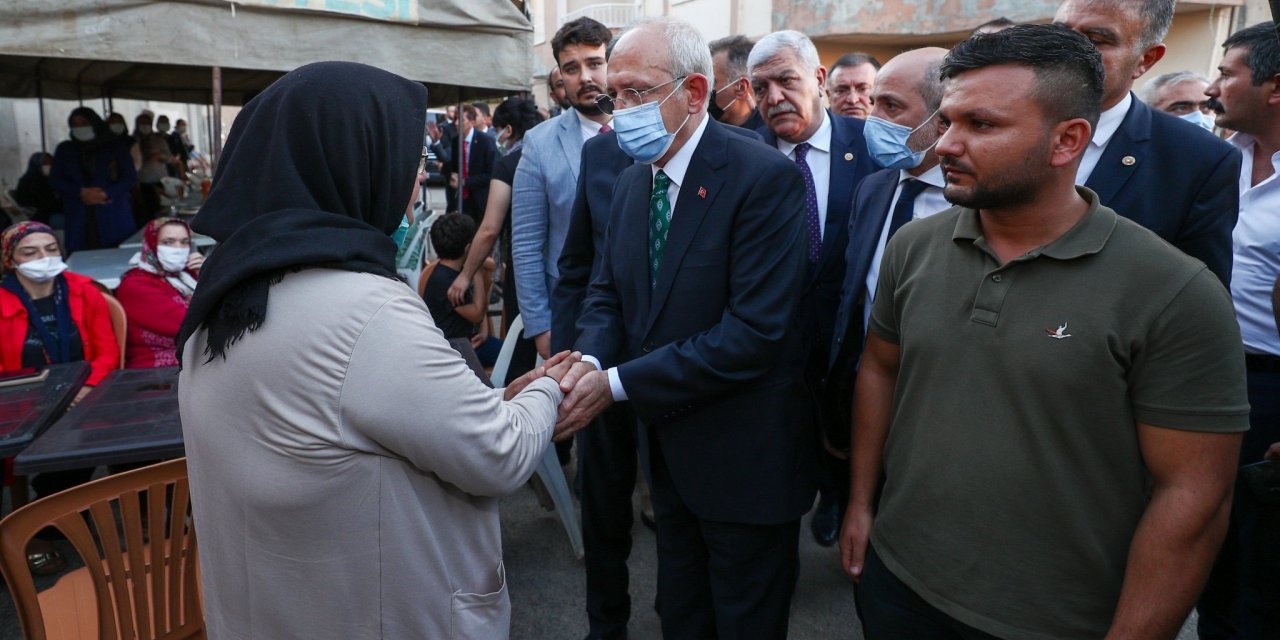 KILIÇDAROĞLU’NDAN HATAY’DA TAZİYE ZİYARETİ