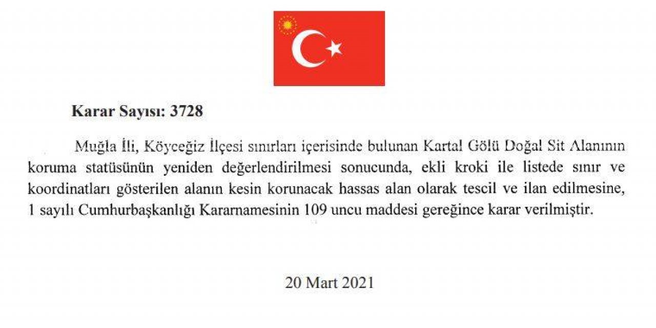 KARTAL GÖLÜ DENİZLİ’NİN Mİ? MUĞLA’NIN MI?