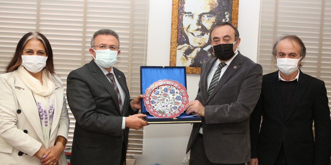 ŞAVŞAT'TAN NİLÜFER'E DAYANIŞMA ZİYARETİ