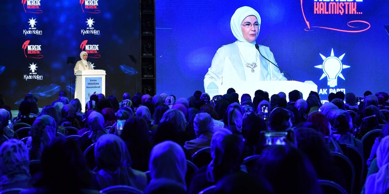 EMİNE ERDOĞAN: 'NEREDE KALMIŞTIK' PROJESİYLE YENİ BİR EĞİTİM SEFERBERLİĞİ BAŞLIYOR