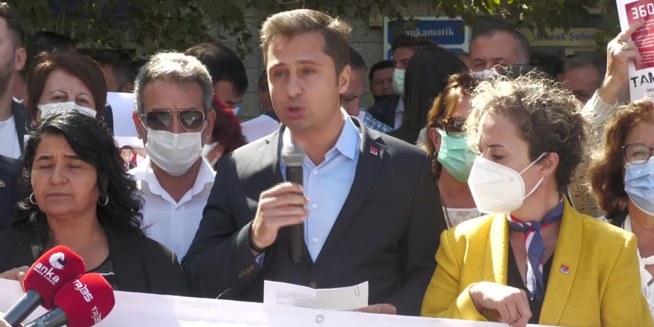 CHP İZMİR İL BAŞKANI YÜCEL: İSRAFA VE ŞATAFATA KAYNAK BULAN İKTİDAR MİLYONLARCA MEMURUMUZ İÇİN Mİ KAYNAK BULAMIYOR