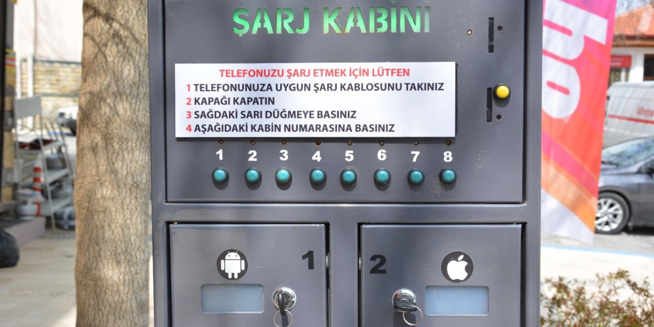 BABADAĞ BELEDİYESİ'NDEN YENİ HİZMET: ŞARJ İSTASYONLARI