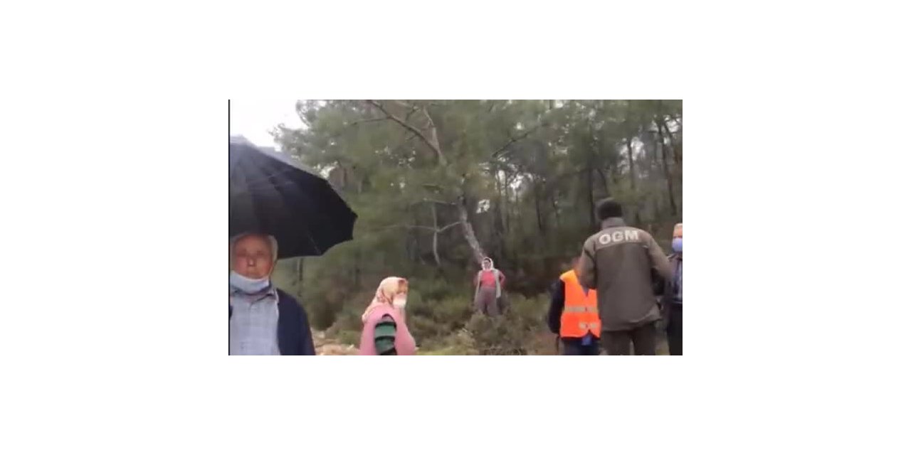 İKİZKÖYLÜLER YOLU KESTİ 600 DÖNÜMLÜK ORMANI KURTARDI