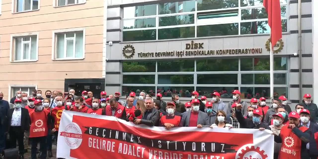 DİSK: "2022 BÜTÇESİNDE, 'GEÇİNEMİYORUZ' DİYE HAYKIRAN HALKIN EKMEĞİİÇİN SOMUT ÖNLEMLER ALINSIN"