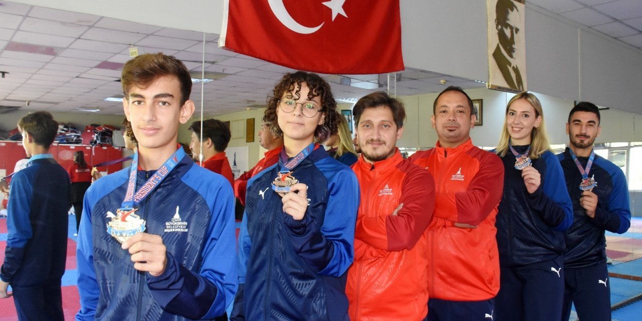 İZMİRLİ TEKVANDOCULAR AVRUPA YOLUNDA