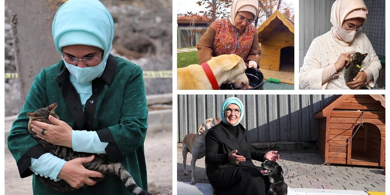 EMİNE ERDOĞAN: “CAN DOSTLARIMIZA DESTEK OLMAK HEPİMİZİN ORTAK SORUMLULUĞU”