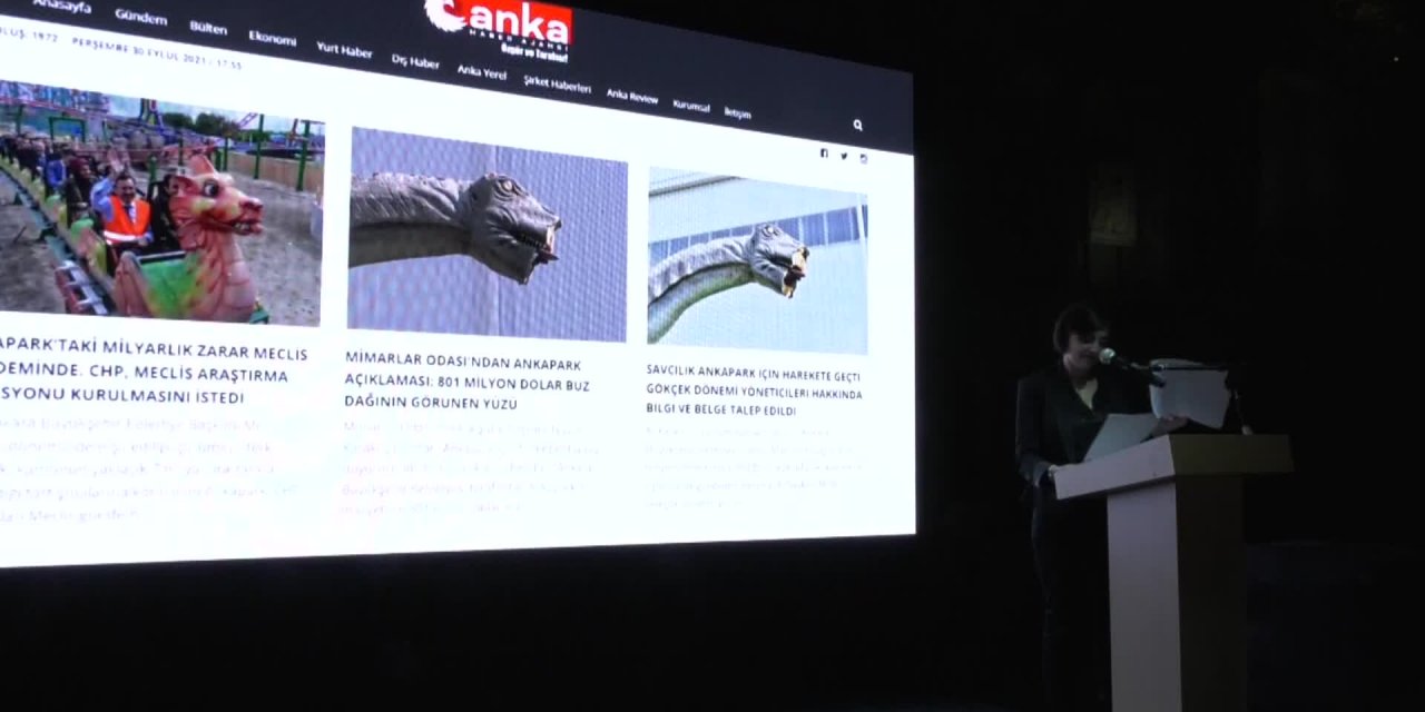 MİMARLAR ODASI'NDAN ANKA HABER AJANSI’NA İKİÖDÜL