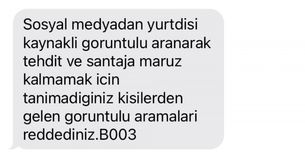 İÇİŞLERİ BAKANLIĞI'NDAN SİBER ZORBALIĞA KARŞI UYARI MESAJI