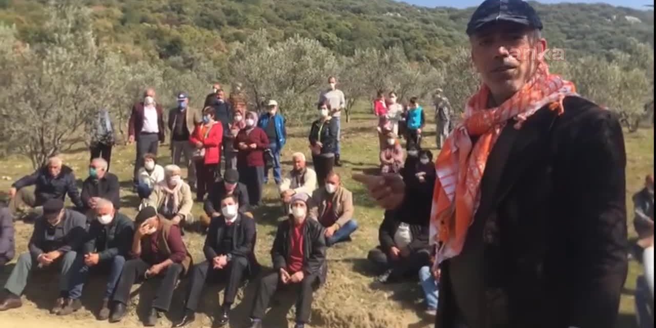 İZMİR'DE ZEYTİNLİKLERİN ORTASINA KURULMAK İSTENEN MERMER OCAĞINA YARGI FRENİ