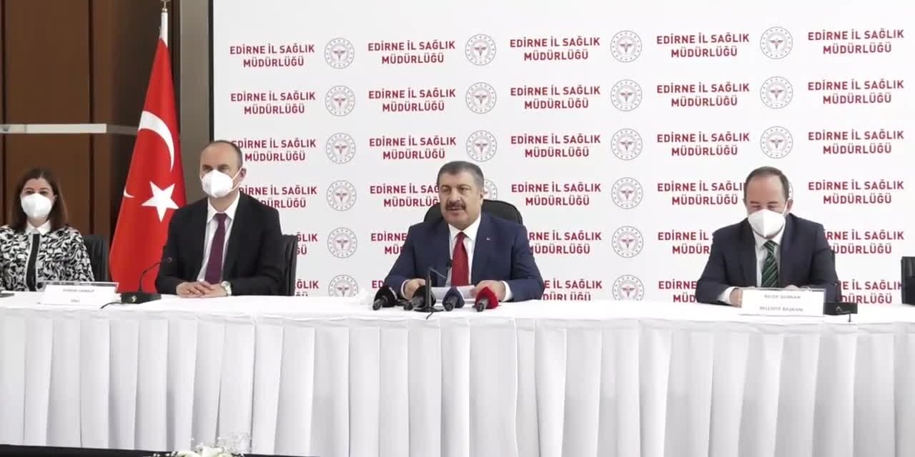 SAĞLIK BAKANI KOCA: HAZİRAN SONU İTİBARIYLA 40 YAŞÜSTÜNÜ AŞILAMAKTA KARARLIYIZ