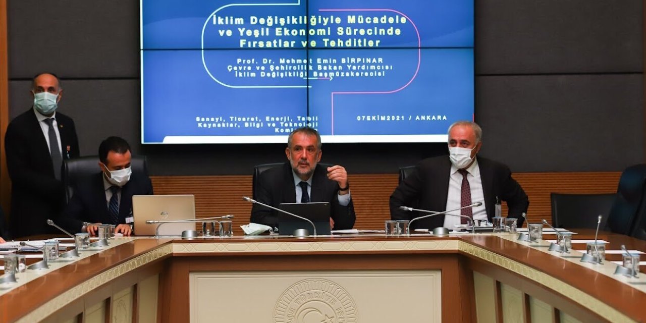 ÇEVRE BAKAN YARDIMCISI BİRPINAR, PARİS ANLAŞMASI İÇİN “TÜRKİYE’NİN YARDIM DEMİYORUM, KREDİLERE İHTİYACI VAR” DEDİ