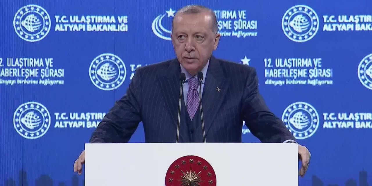 ERDOĞAN: "DENİZ TAŞIMACILIĞINDAKİ EN BÜYÜK PROJEMİZ KANAL İSTANBUL'DUR, SAZLIDERE KÖPRÜSÜİLK SOMUT ADIMIDIR"