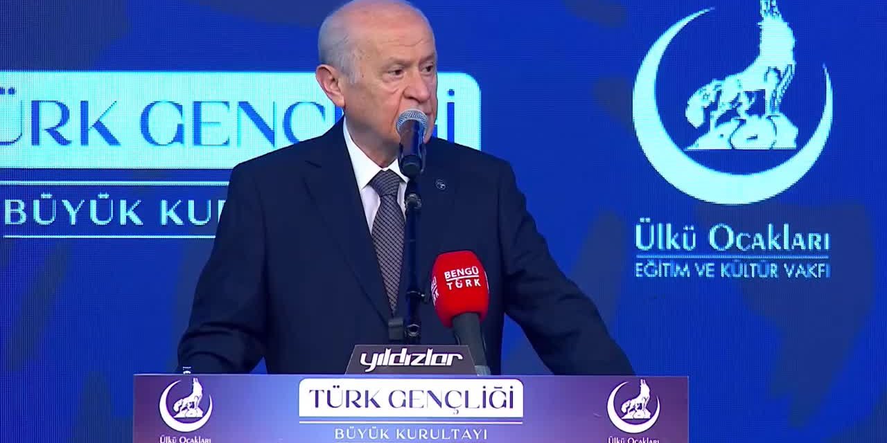 BAHÇELİ: BUNLAR ÖĞRENCİ DEĞİL; AJAN PROVOKATÖRLERDİR, ŞEHİR EŞKIYASIDIR