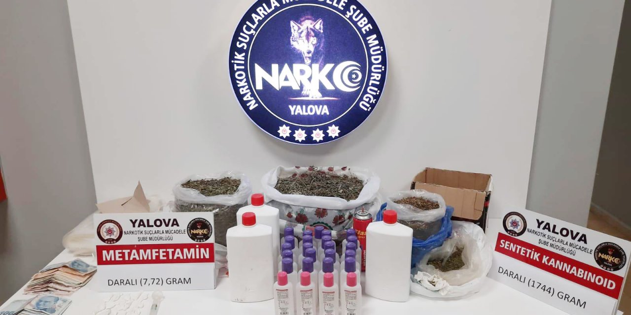 YALOVA’DA UYUŞTURUCU MADDE OPERASYONU