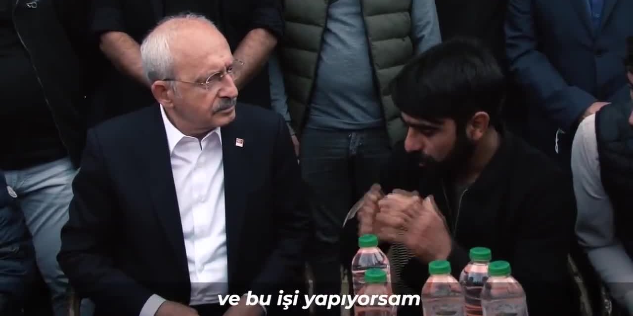 KILIÇDAROĞLU: “EY SARAY İKTİDARI! HIRSIZ ARSIZ ARIYORSANIZ YANLIŞ YERE BAKIYORSUNUZ. KAĞIT TOPLAYICILARINI RAHAT BIRAKIN”