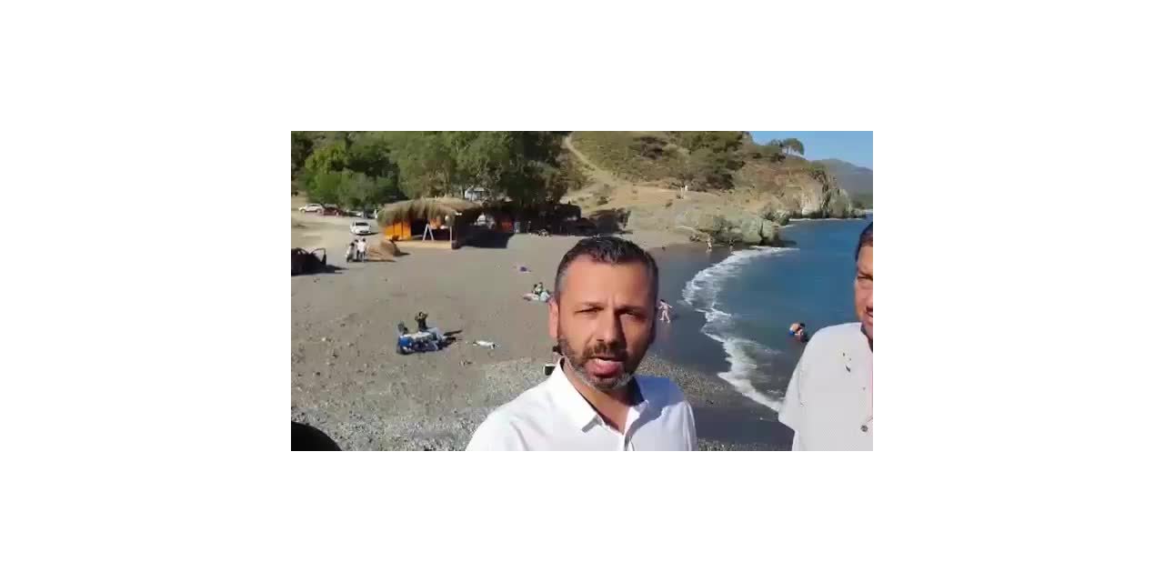 CHP'Lİ ERBAY KARATAŞ PLAJI'NDAKİ YAPIYI SORDU: "VATANDAŞIN BURAYA GİRMESİNİ ENGELLEYECEK MİSİNİZ?"
