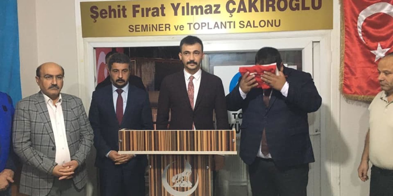OKUL MÜDÜRÜ ÜLKÜ OCAKLARI BAŞKANI OLDU