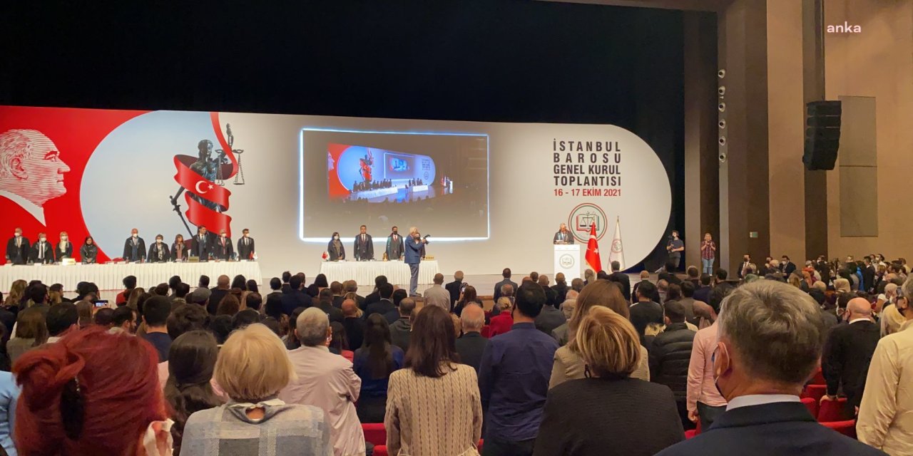 İSTANBUL BAROSU GENEL KURULU BAŞLADI