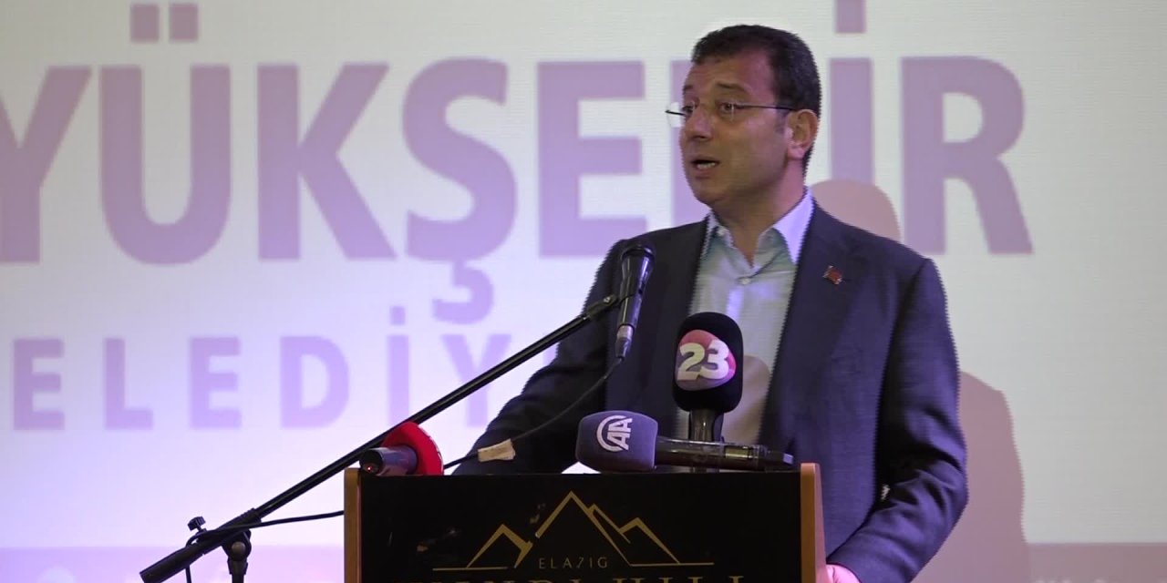 İMAMOĞLU: “RANDEVU VERMEYEN, 16 MİLYON İSTANBULLUYA RANDEVU VERMİYOR, HAKARET EDİYOR”
