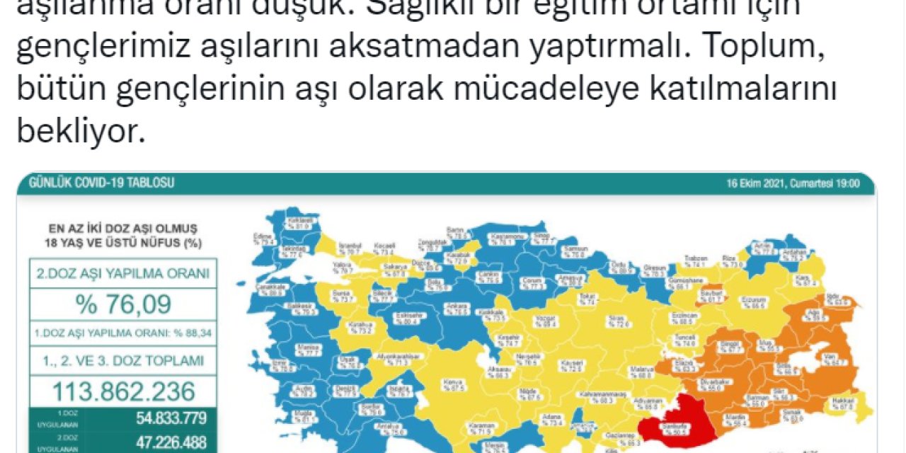 KORONAVİRÜS NEDENİYLE 212 KİŞİ DAHA HAYATINI KAYBETTİ