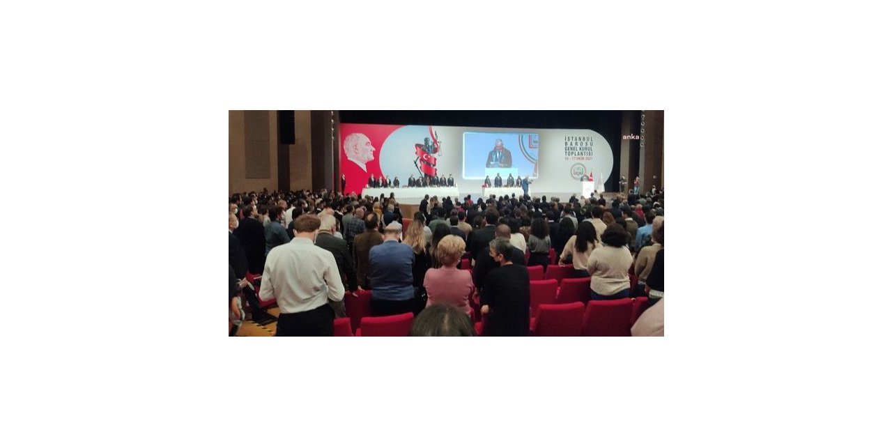 7 ADAYIN YARIŞTIĞI İSTANBUL BAROSU GENEL KURULU'NDA OY VERME İŞLEMİ BAŞLADI